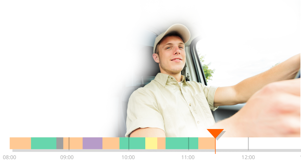 Driver's granular activity data