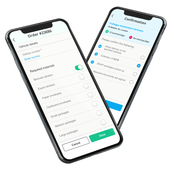 Mobile customized form screens